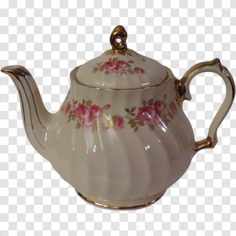 Teapot Kettle Tableware Ceramic Porcelain - Lid Transparent PNG