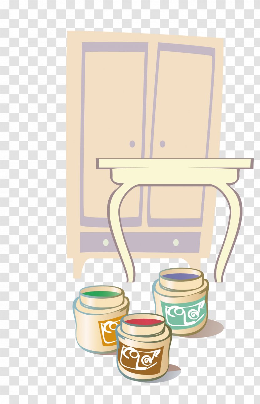 Coffee Cup Ceramic Cafe Cartoon Illustration - Table Transparent PNG