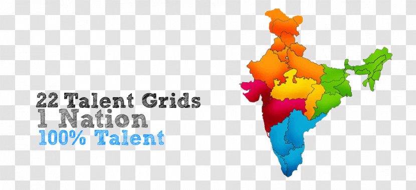 Flag Of India Vector Map - Depositphotos - Recruiting Talents Transparent PNG