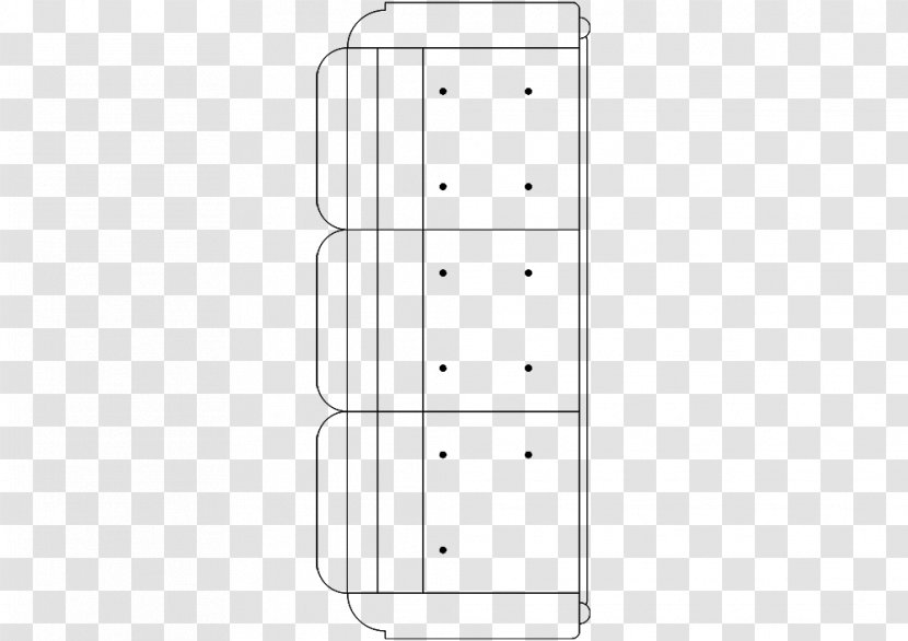 Furniture Line Angle Pattern - White Transparent PNG