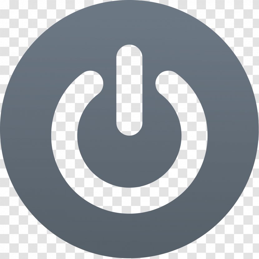 Power Symbol Login Theme - Shutdown Transparent PNG