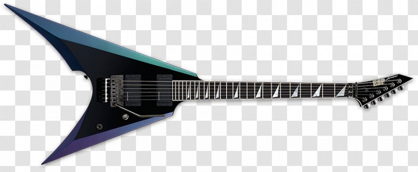 ESP LTD ARROW-401 Electric Guitar Guitars Floyd Rose - Silhouette - Brands Transparent PNG