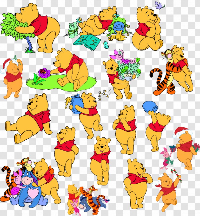 Winnie The Pooh Piglet Desktop Wallpaper Clip Art - Display Resolution Transparent PNG