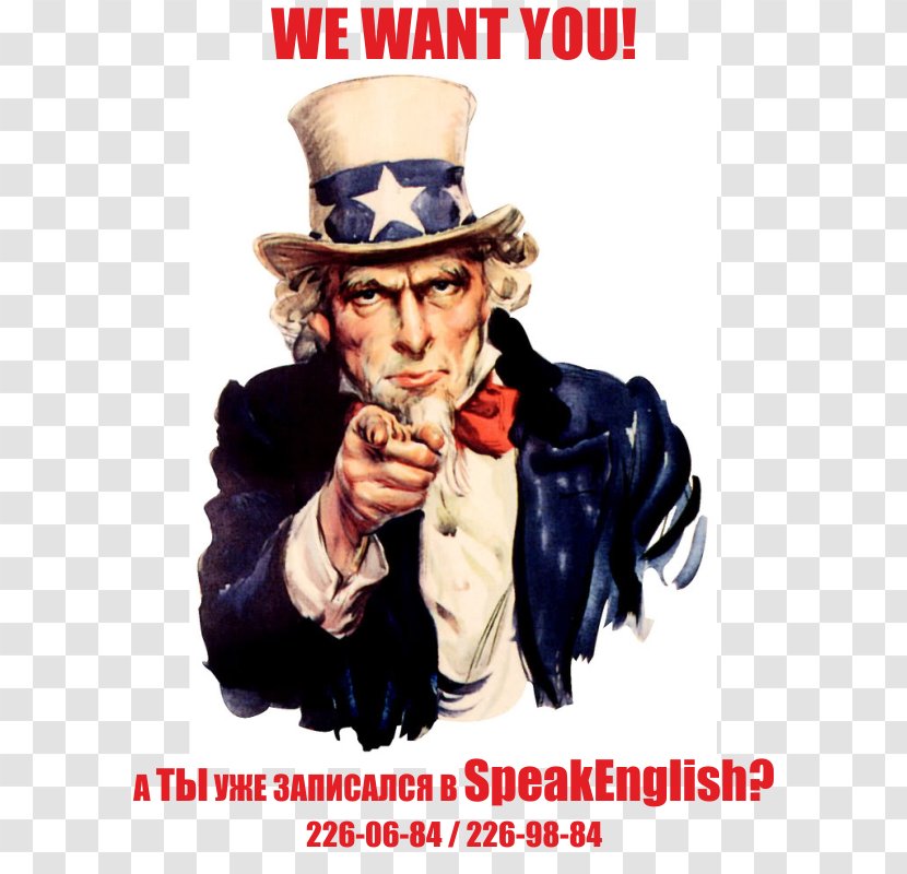 Uncle Sam United States Poster YouTube Propaganda - Gentleman Transparent PNG