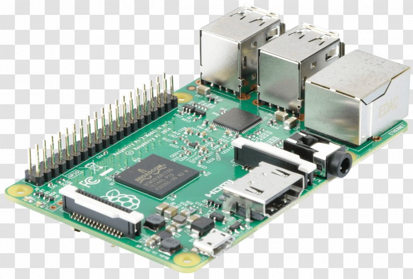 Raspberry Pi 3 Arduino Single-board Computer Multi-core Processor Transparent PNG