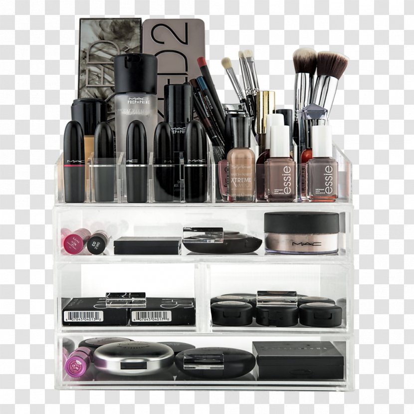 Cosmetics Drawer Lipstick Organizta Acrylic Makeup & Cosmetic Organizer Eye Shadow - Tool - Make Up Transparent PNG