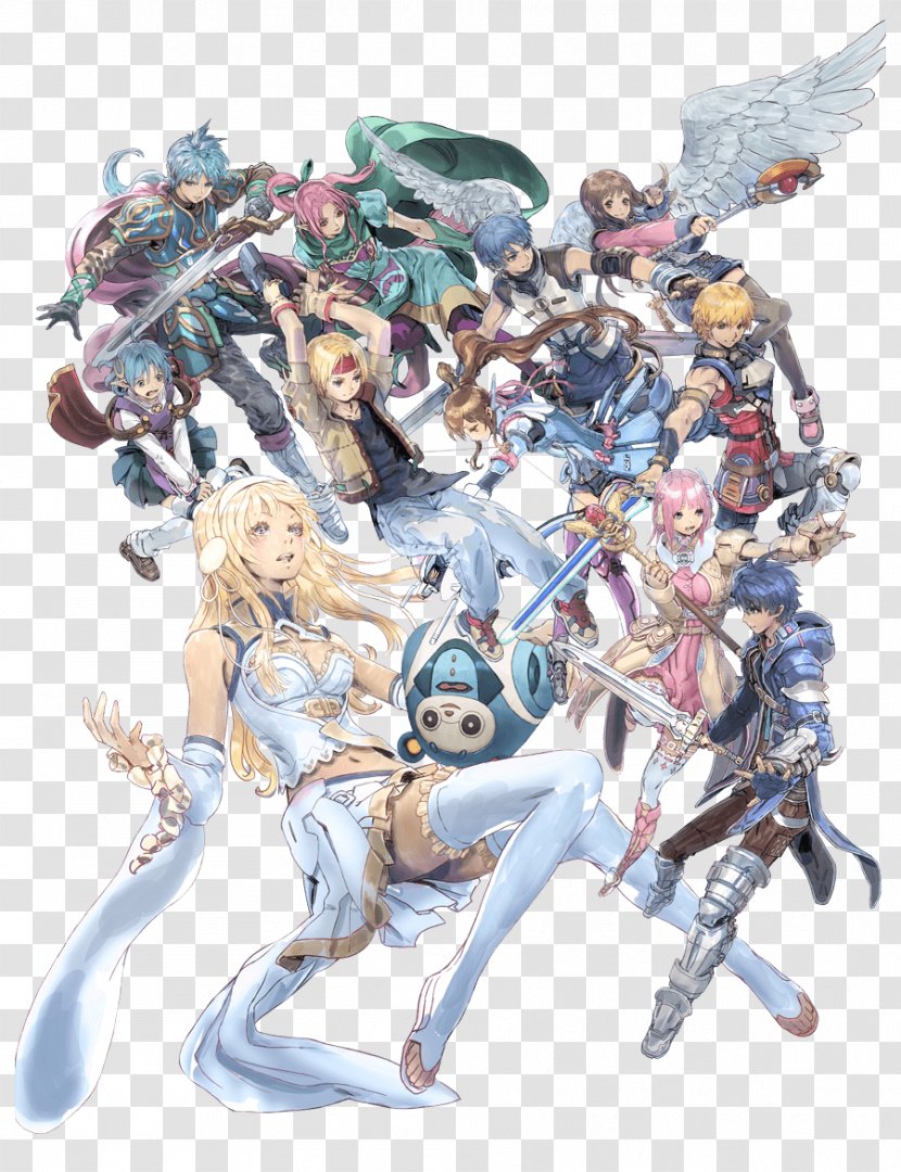 Star Ocean: Anamnesis Square Enix Co., Ltd. Valkyrie Profile Role-playing Game - Watercolor - Ace A Test Transparent PNG