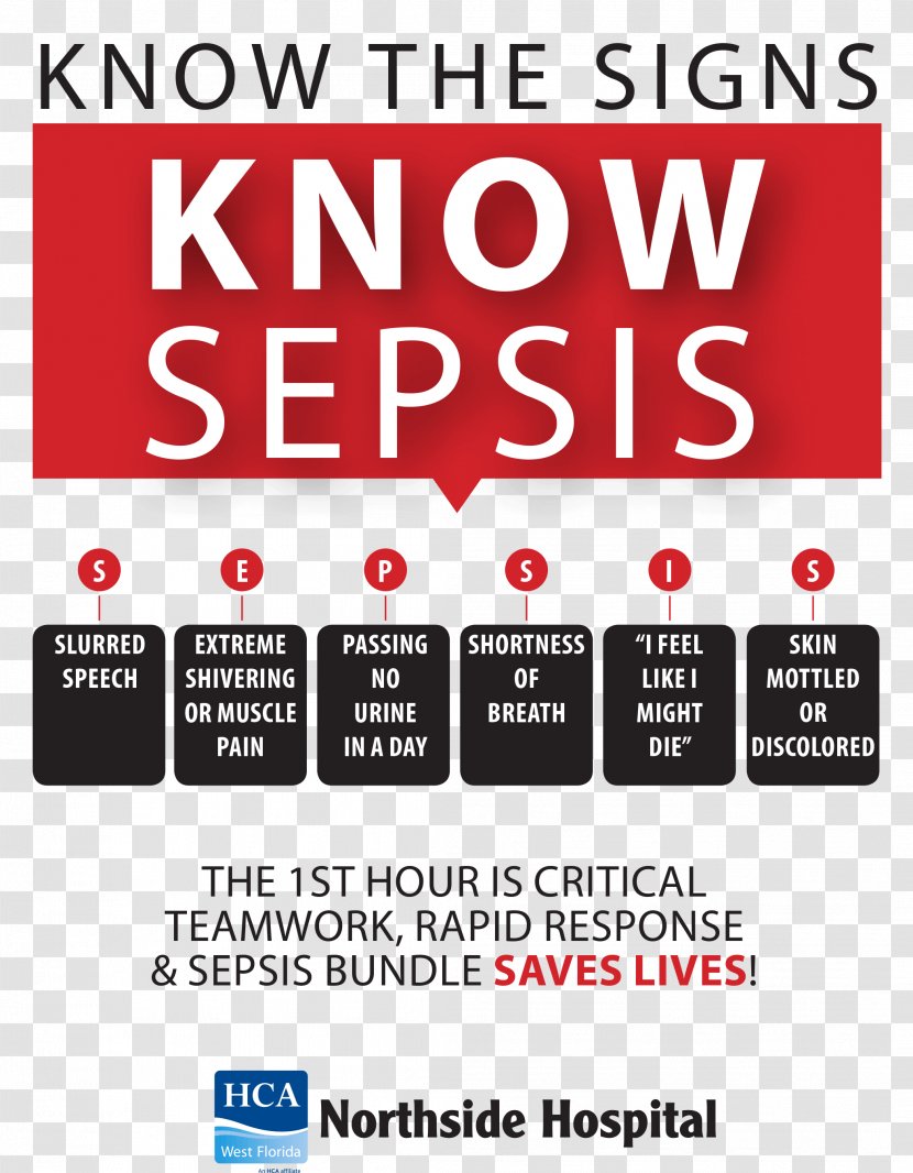 St. Petersburg Northside Hospital Sepsis Medicine - Medical Sign - Area Transparent PNG