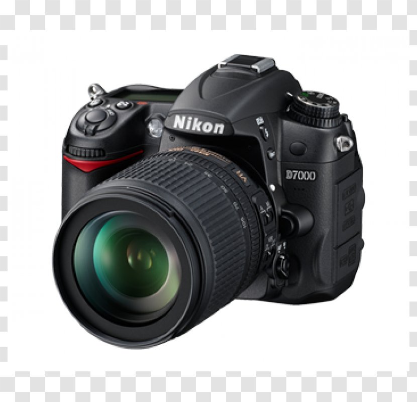 AF-S DX Nikkor 18-105mm F/3.5-5.6G ED VR Nikon D7100 Digital SLR Format Camera - Video Cameras Transparent PNG