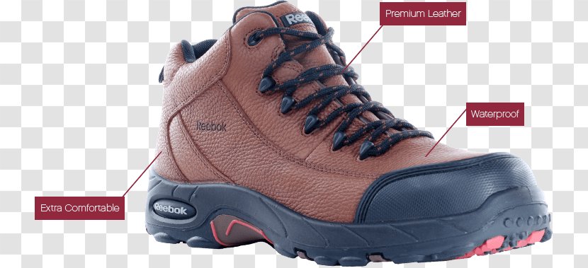 Steel-toe Boot Adidas Sneakers Shoe Reebok - Work Boots - Steeltoe Transparent PNG