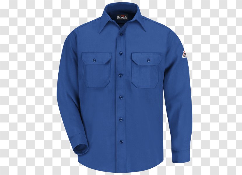 T-shirt Nomex Clothing Uniform - Dress Shirt - Front Collar Roll Transparent PNG