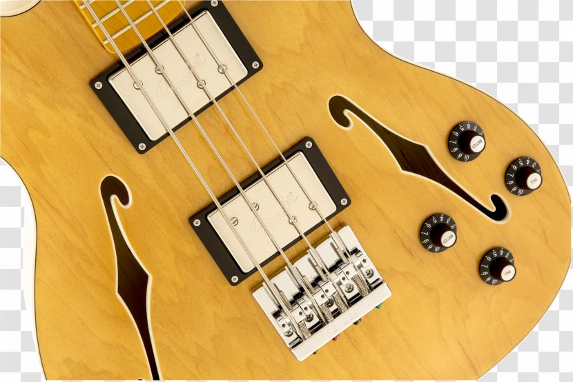 Bass Guitar Acoustic-electric Fender Starcaster Musical Instruments Corporation - Cartoon Transparent PNG