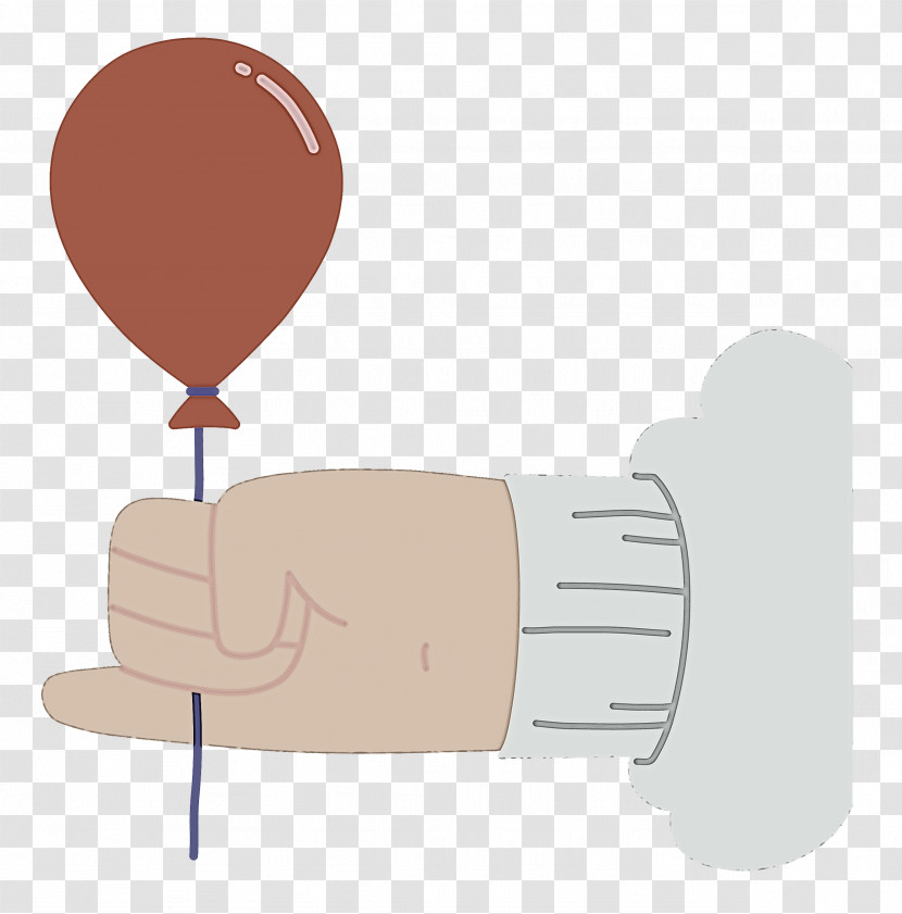 Hand Holding Balloon Hand Balloon Transparent PNG