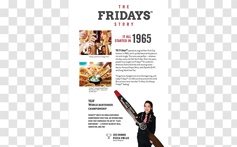 TGI Friday's Menu Food Price Transparent PNG