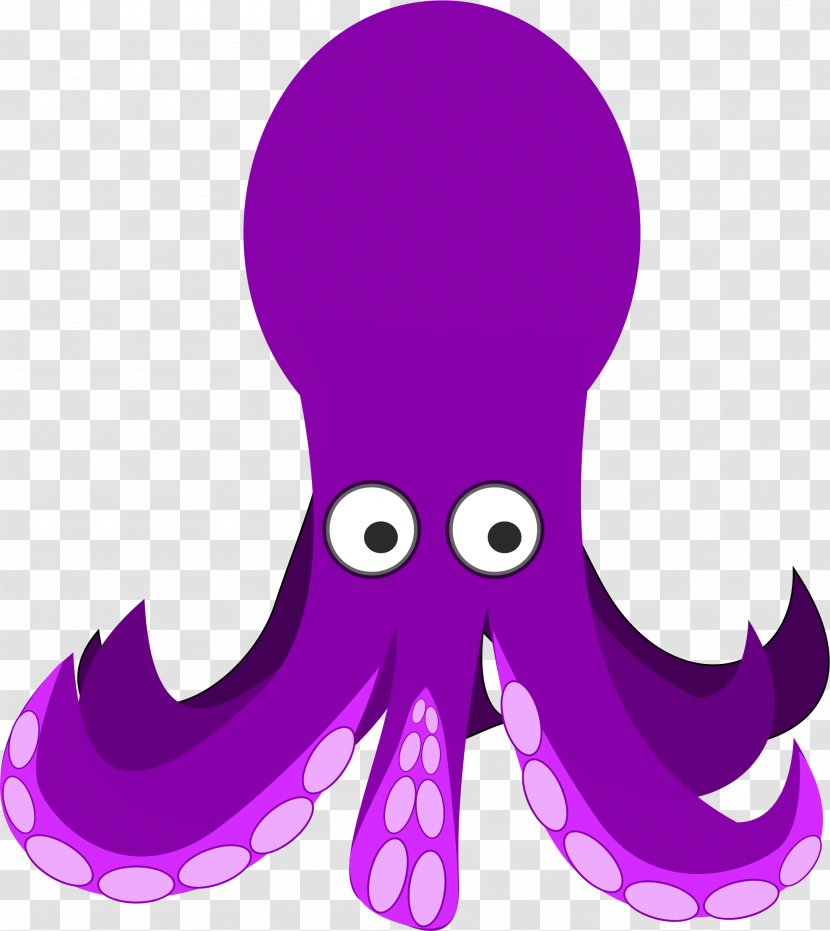 Octopus Clip Art - Drawing - Cartoon Transparent PNG