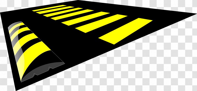 Speed Bump Clip Art - Pedestrian Crossing - Zebra Transparent PNG