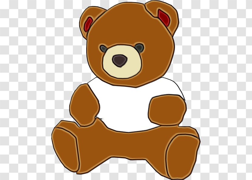 Teddy Bear - Toy - Sticker Brown Transparent PNG