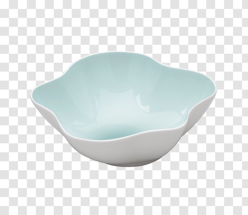 Bowl Glass Blue Ceramic Green - Grey Transparent PNG