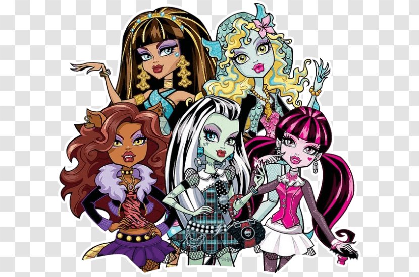 Monster High Iron-on Frankie Stein Doll Barbie - Frame Transparent PNG