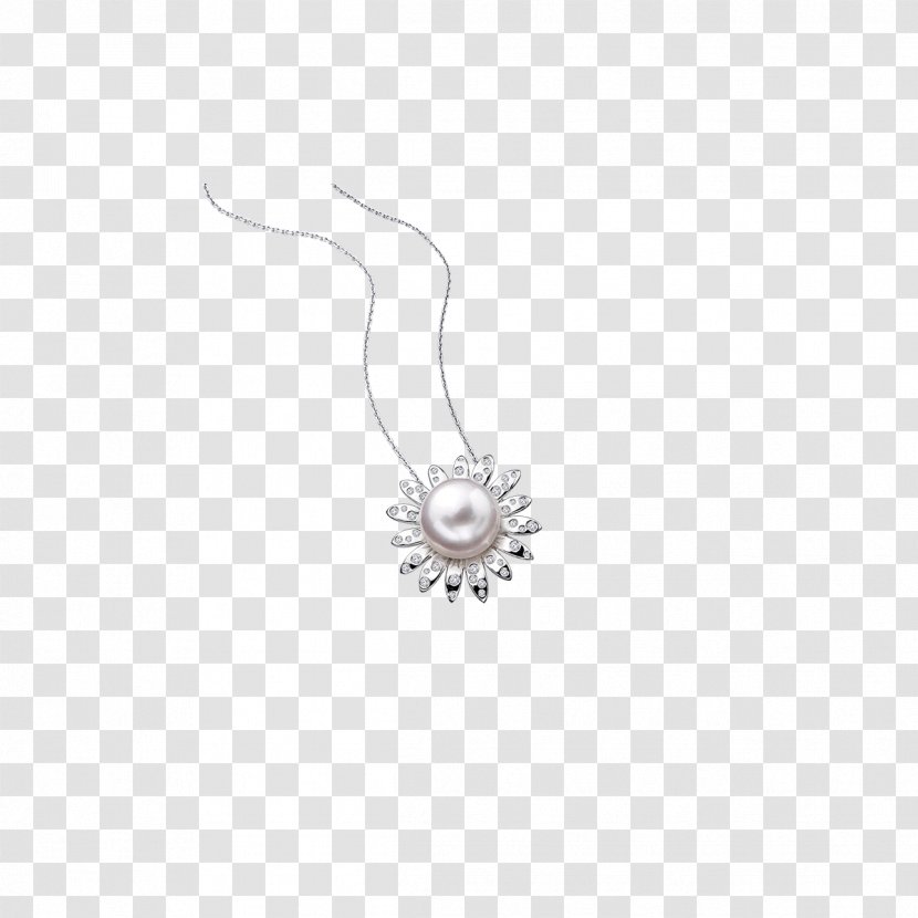 Necklace Pendant Silver Pearl Jewellery - Fashion Accessory Transparent PNG