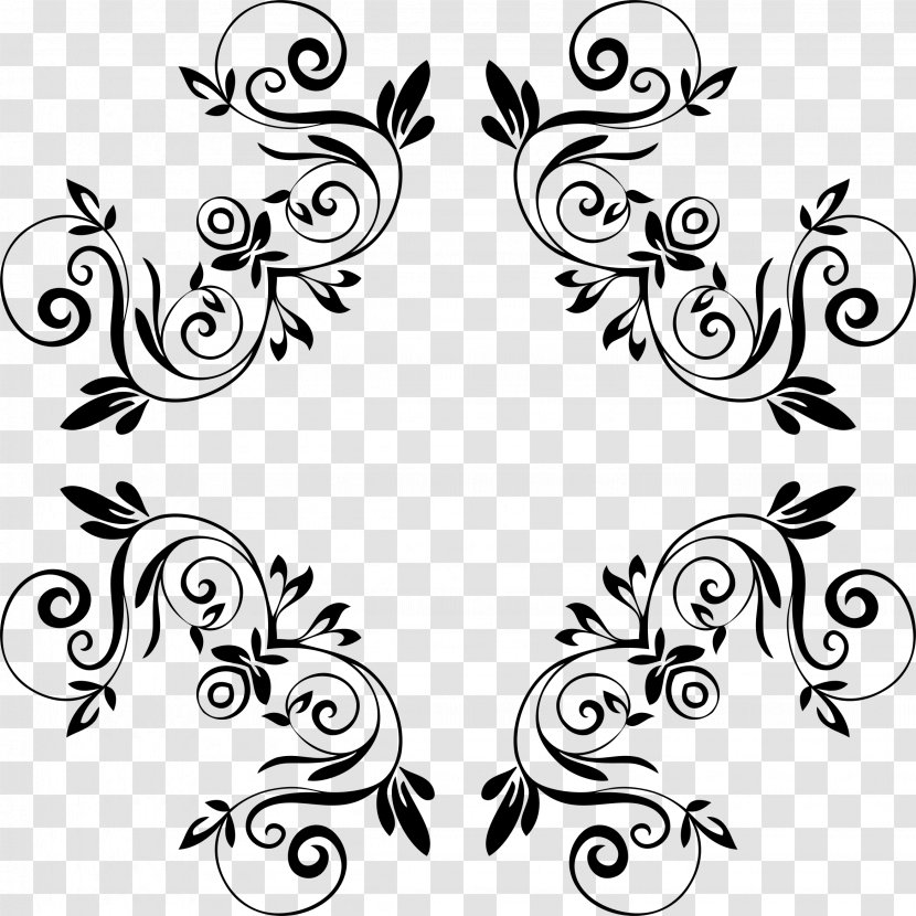 Floral Design Art Clip - Temporary Tattoo Transparent PNG