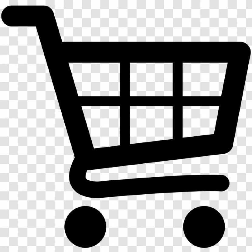 Shopping Cart - Customer - Black And White Transparent PNG