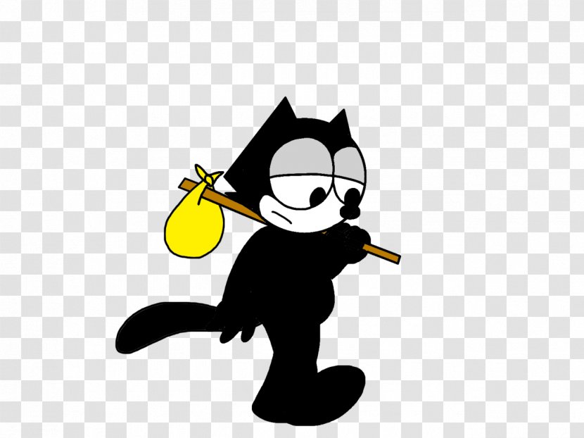 Felix The Cat Animation Cartoon Clip Art - Carnivoran Transparent PNG