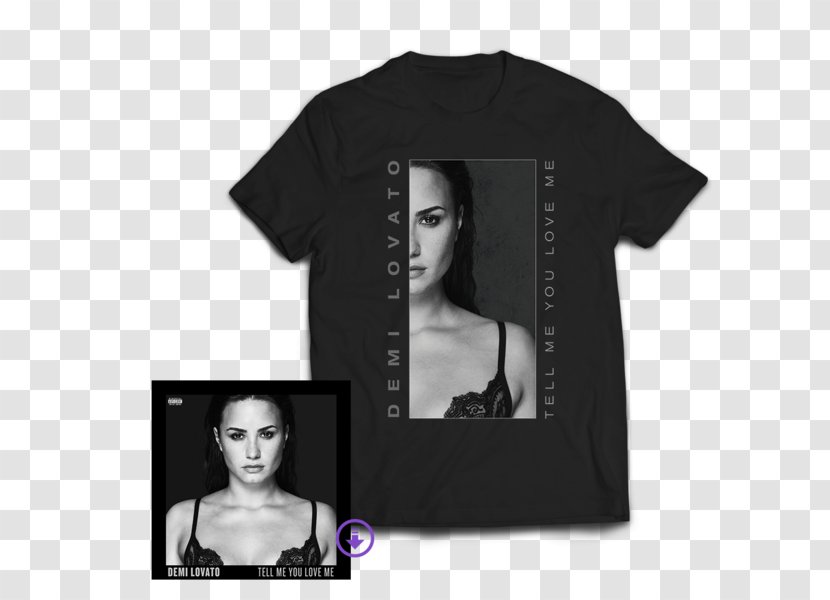 Demi Lovato The Neon Lights Tour Tell Me You Love World Album - Watercolor Transparent PNG