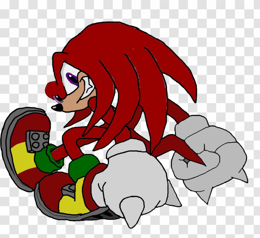 Knuckles The Echidna Sonic & Drawing Animal - Tree - Hedgehog Transparent PNG