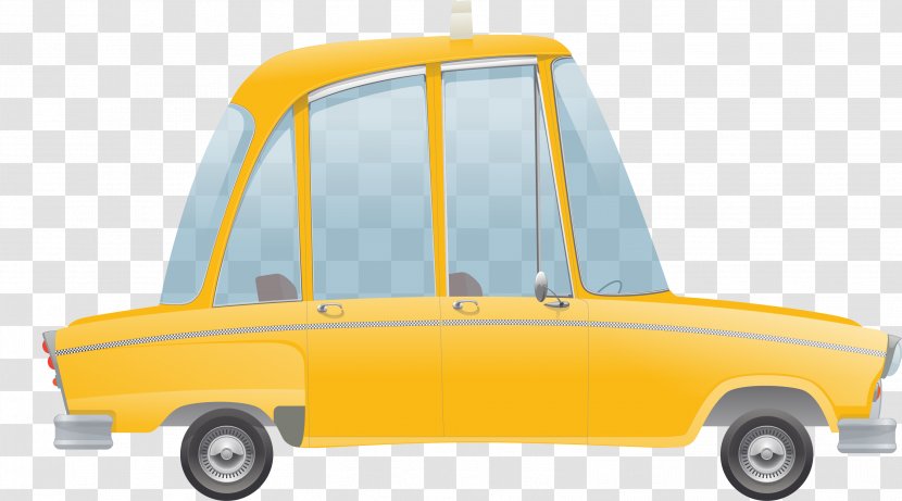 Car Yellow Train - Vehicle - Vector Hand Painted Transparent PNG