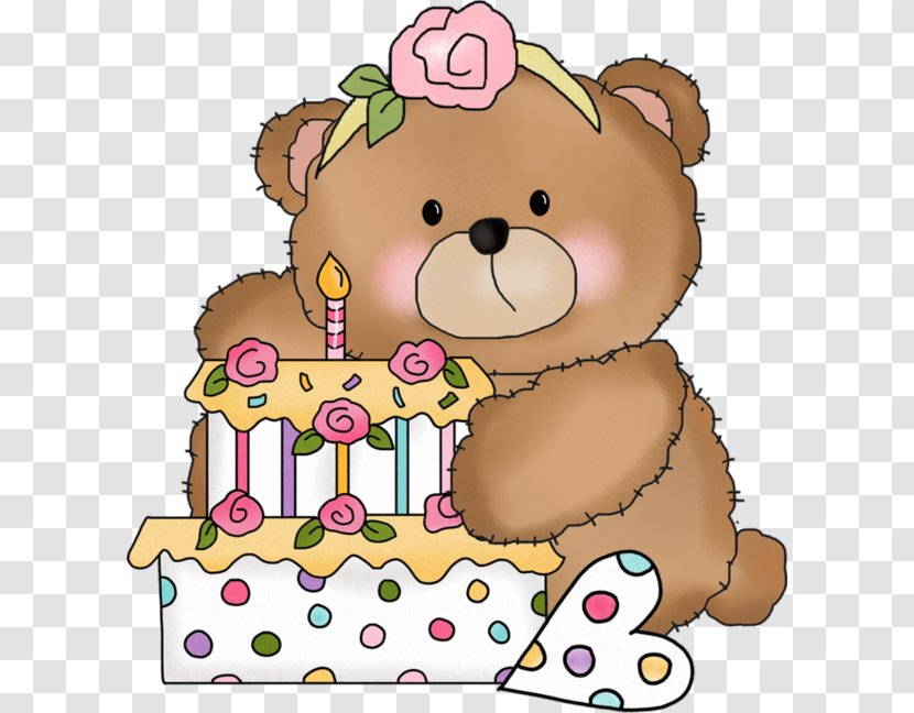 Bear Birthday Cake - Tree Transparent PNG