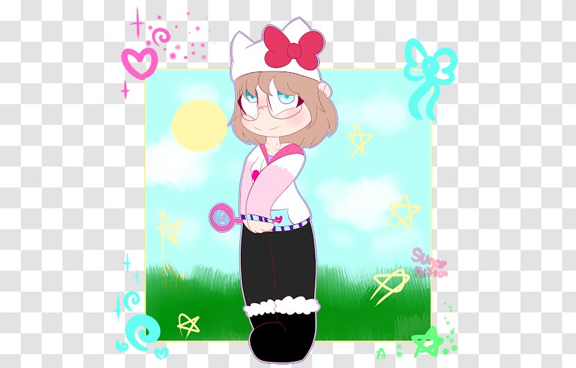 Illustration Clip Art Character Flower Finger - Pink - Animal Crossing Mayor Transparent PNG