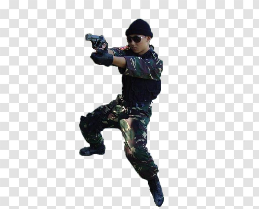 Soldier Infantry Paratrooper Gun Marines - Kung Fu - Armygirl Background Transparent PNG
