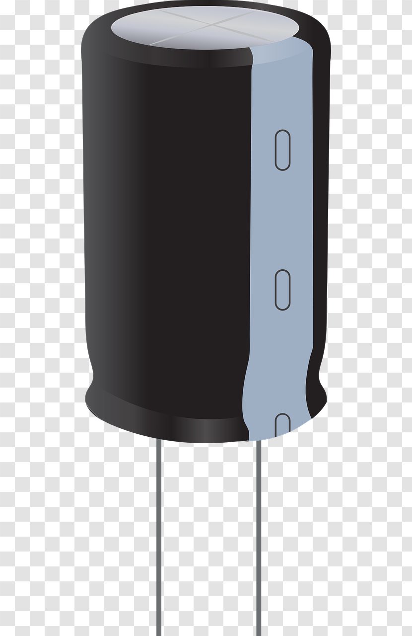 Supercapacitor Motor Capacitor Electronic Component Electronics - Vector Transparent PNG