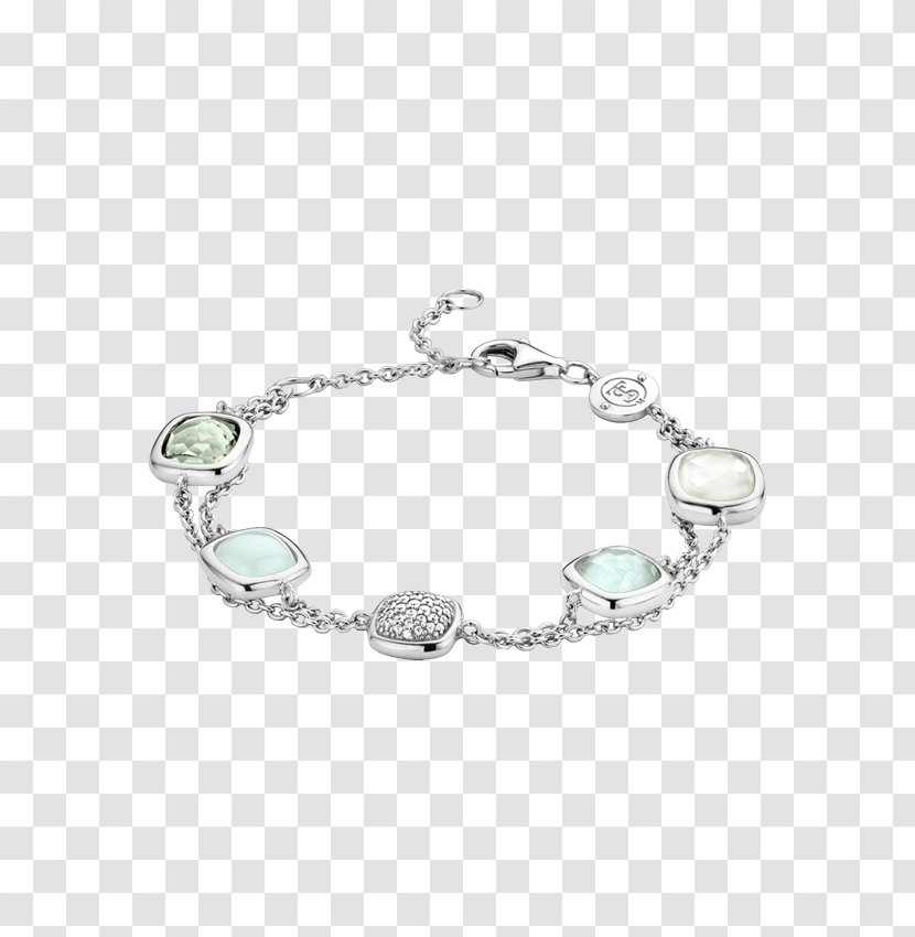 Bracelet Woman Jewellery Ti Sento Milano Gemstone Necklace - Platinum - Plarail Diesel 10 Transparent PNG