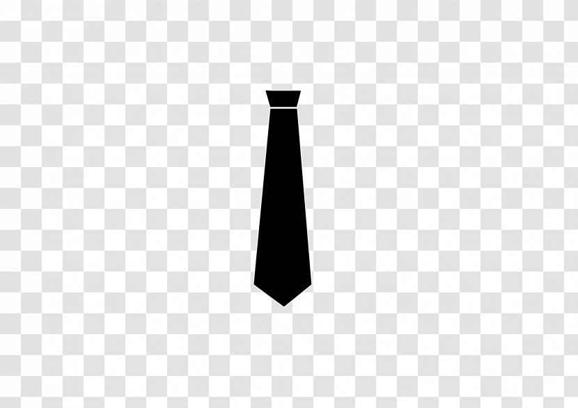 Black And White Line Angle Point - Tree - Tie Transparent Image Transparent PNG