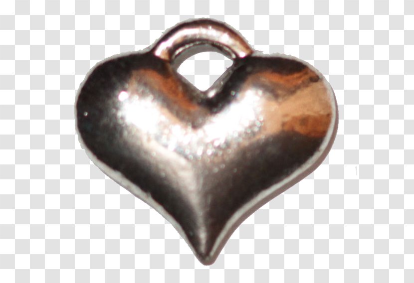 Silver - Heart Transparent PNG