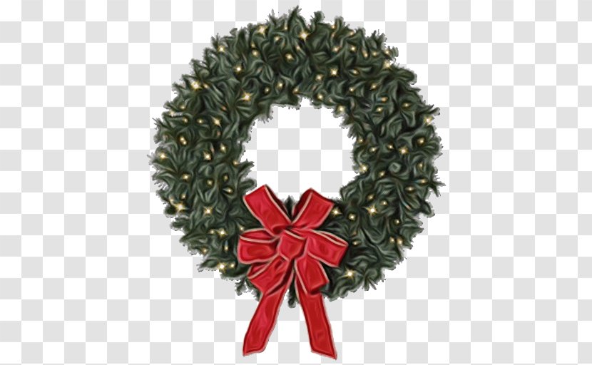 Wreaths & Garlands Christmas Day Fresh Boxwood Wreath - Garland Transparent PNG