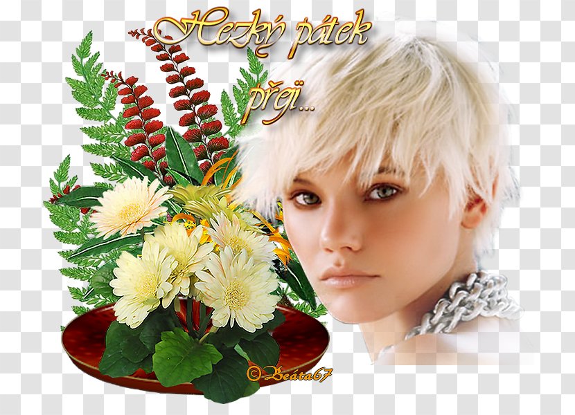 Floral Design Cut Flowers Flower Bouquet Hair Coloring - Brown Transparent PNG