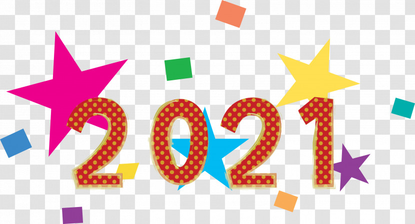 2021 Happy New Year 2021 New Year Transparent PNG