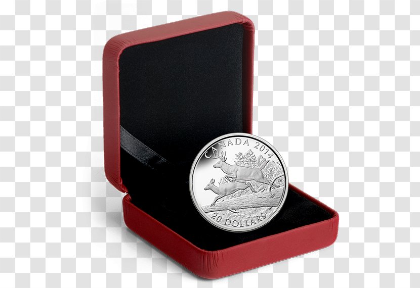 Canada Silver Coin Royal Canadian Mint Maple Leaf - Dollar - White Deer Land Museum Transparent PNG