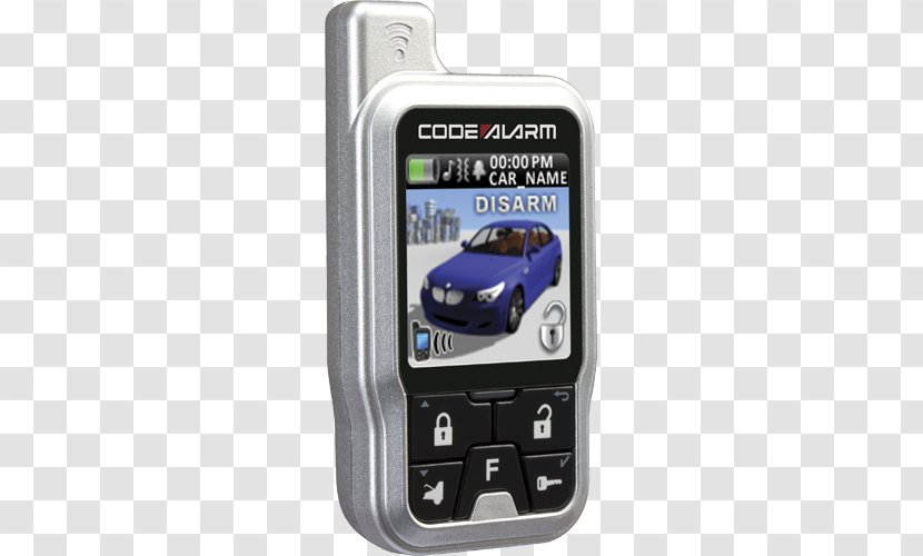 Feature Phone Car Mobile Phones Remote Starter Controls - Portable Communications Device - Keyless System Transparent PNG