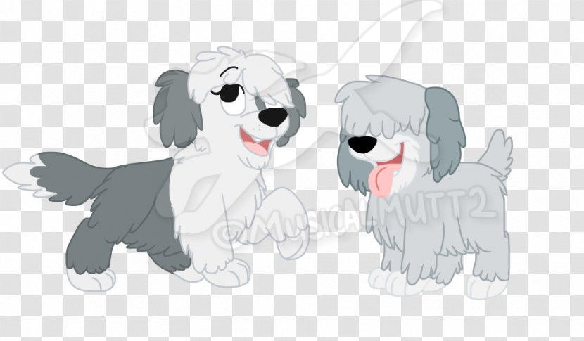 Puppy Dog Breed Old English Sheepdog Rebound Pound - Mongrel Transparent PNG