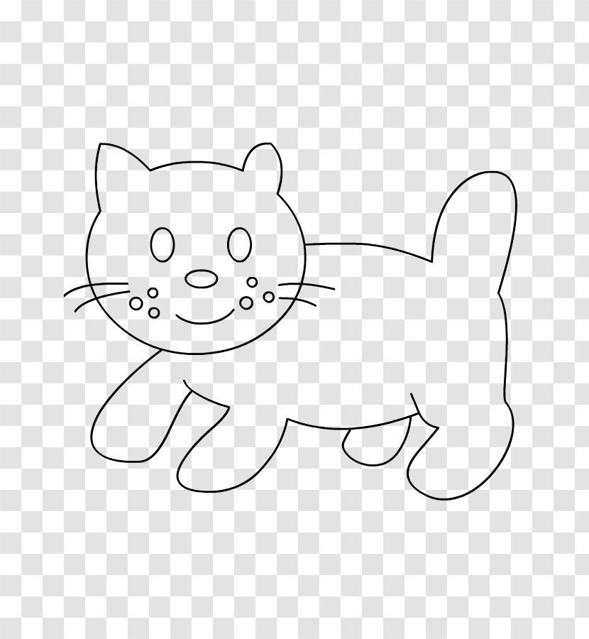 Whiskers Cat Drawing /m/02csf Clip Art - Heart Transparent PNG