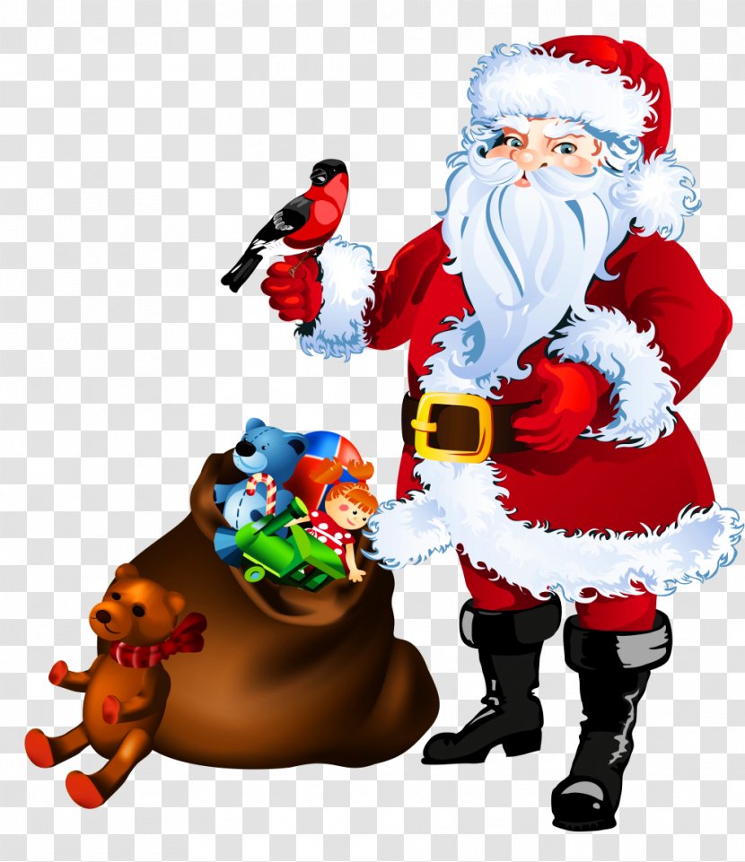 Santa Claus Mrs. Rudolph Clip Art Christmas Day - Mrs Transparent PNG
