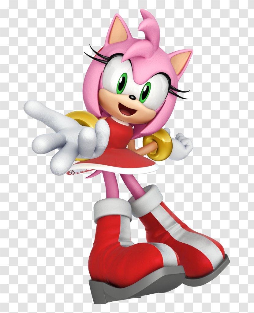 Sonic & Sega All-Stars Racing The Hedgehog Amy Rose Transformed Superstars Tennis - Muckross Transparent PNG