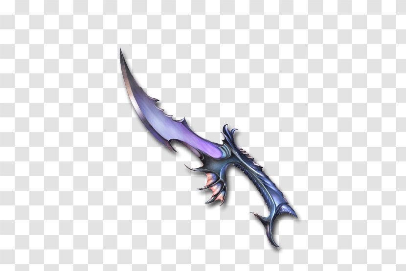 Granblue Fantasy Dagger Leviathan Weapon Sword - Knife Transparent PNG