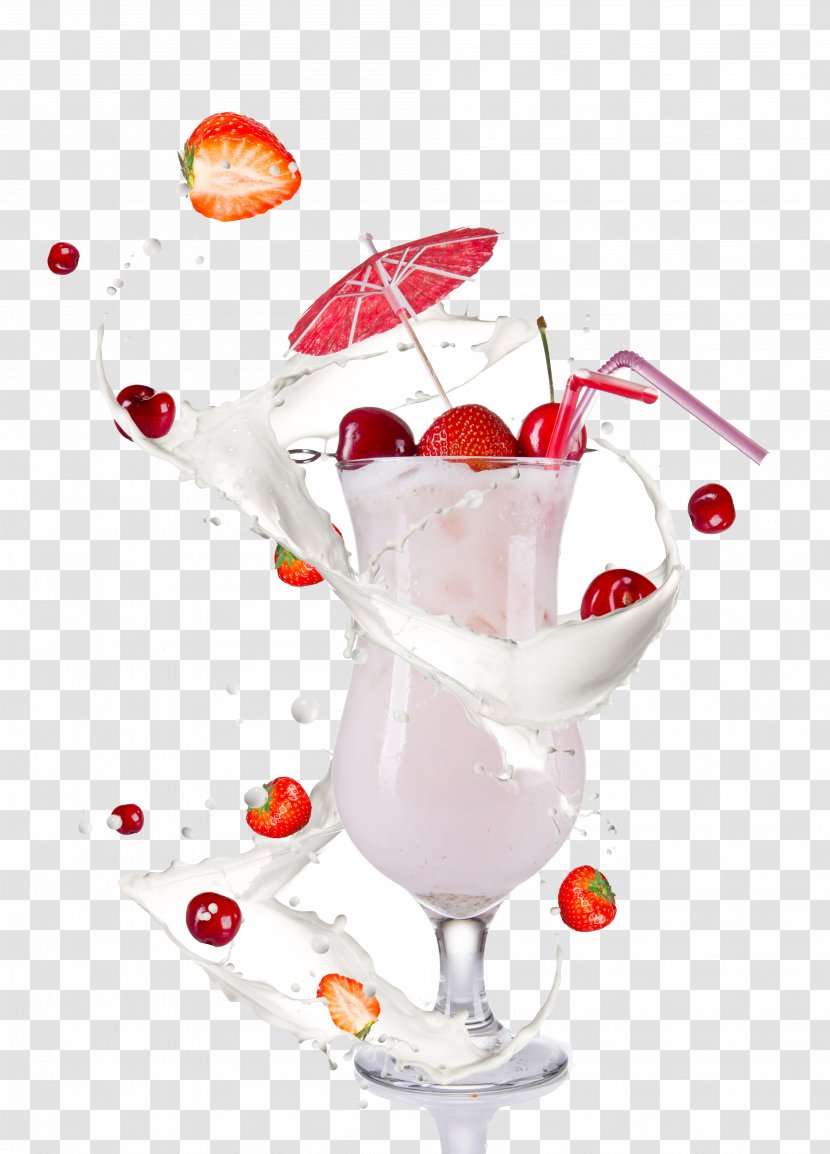 Ice Cream Juice Sundae Pixf1a Colada Cocktail - Fruit And Beverage Cups HD Picture Material Transparent PNG