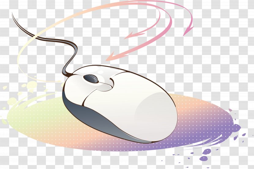 Home Appliance Laptop Computer Humidifier - Mouse Painted Transparent PNG