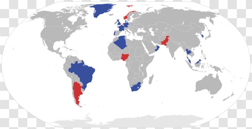 World Map Globe United States Of America - Mapa Polityczna Transparent PNG